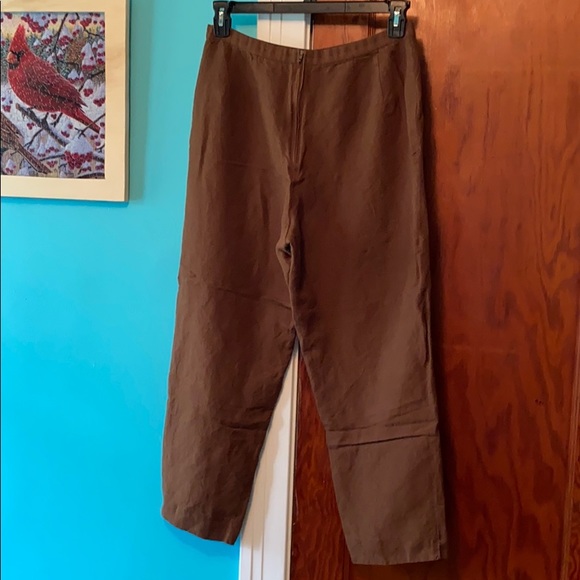 Brown linen blend pants ☀️🌻 - Picture 2 of 8